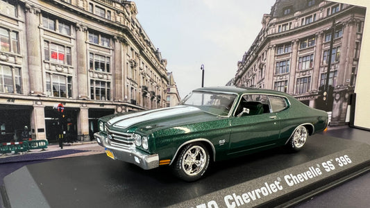 GREENLIGHT 1/43 CHEVROLET - CHEVELLE SS 396 COUPE 1970 - JOHN WICK MOVIE II
