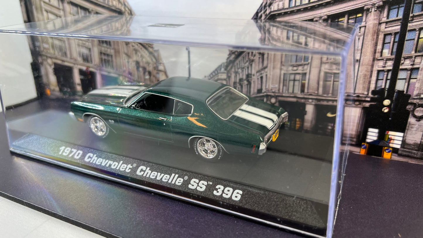 GREENLIGHT 1/43 CHEVROLET - CHEVELLE SS 396 COUPE 1970 - JOHN WICK MOVIE II