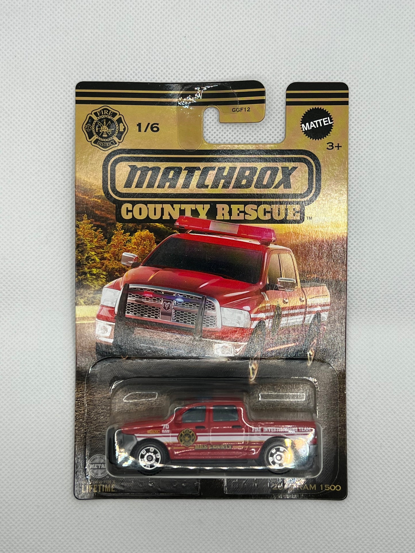 Matchbox 1/64 2023 County Rescue Complete Set of 6 Dodge RAM Chevy Freightliner