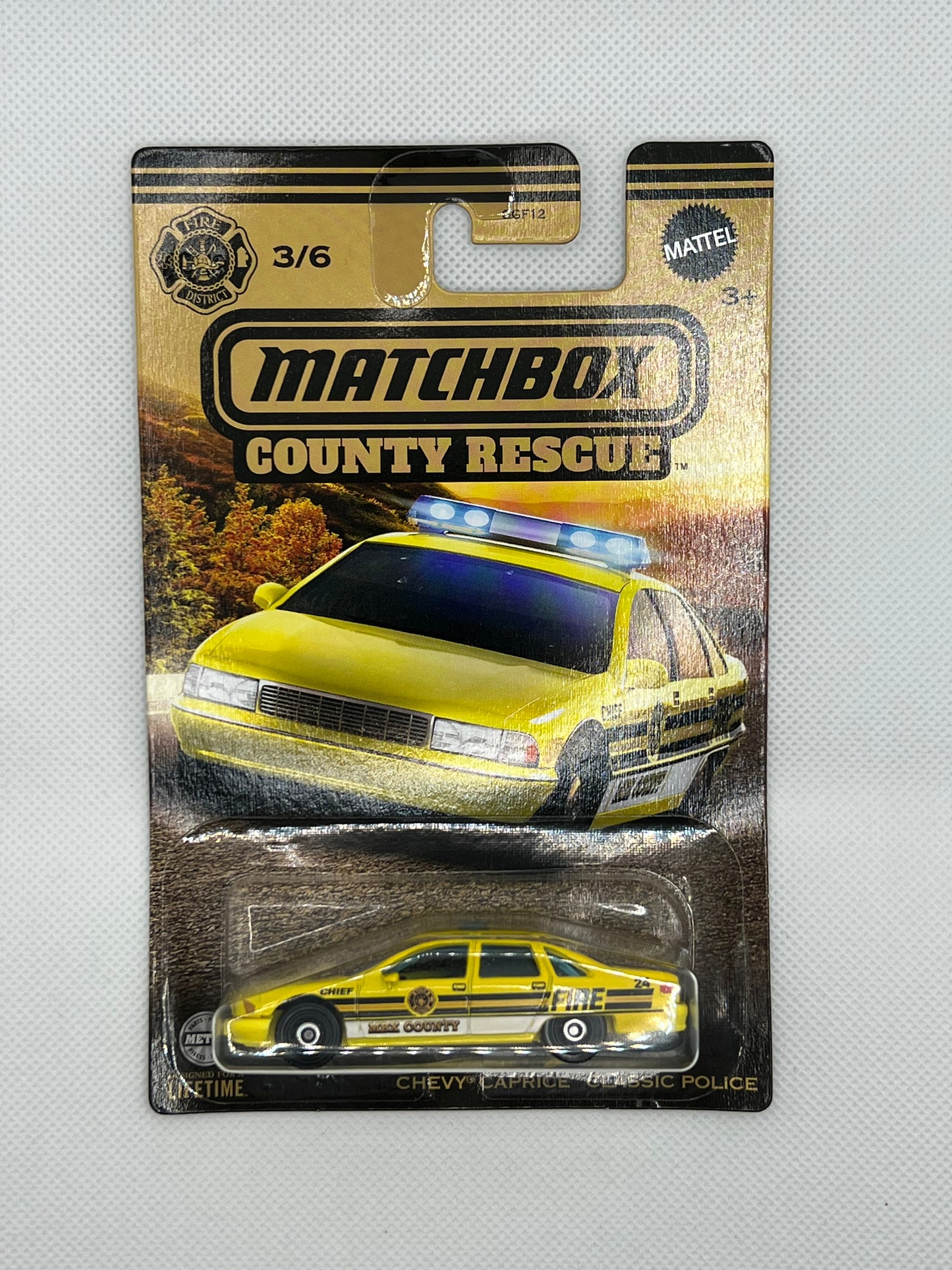 Matchbox 1/64 2023 County Rescue Complete Set of 6 Dodge RAM Chevy Freightliner