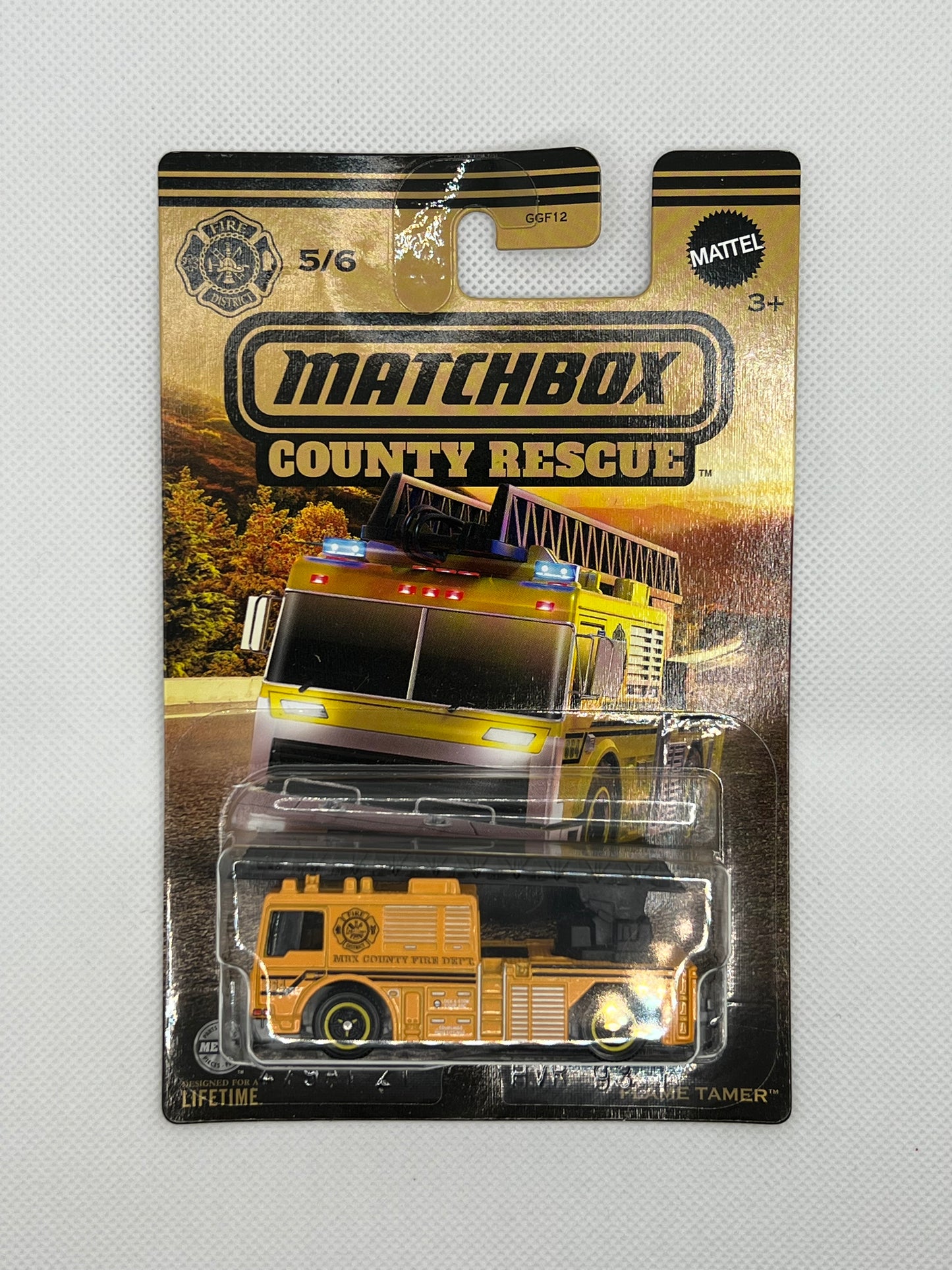 Matchbox 1/64 2023 County Rescue Complete Set of 6 Dodge RAM Chevy Freightliner