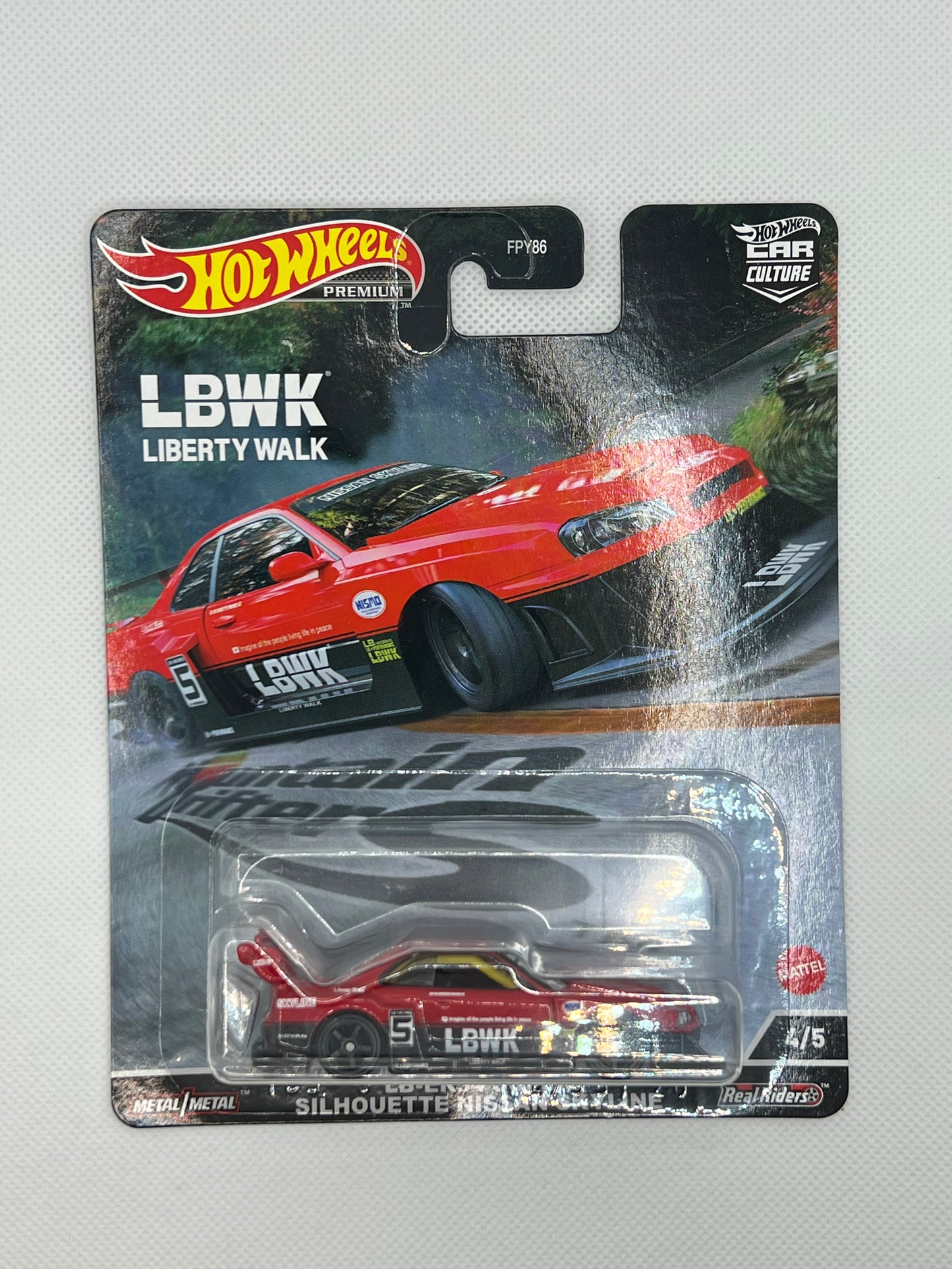 How Wheels 1/64 Premium 2022 Mountain Drifters Toyota AE86 Celica Honda Nissan GT-R