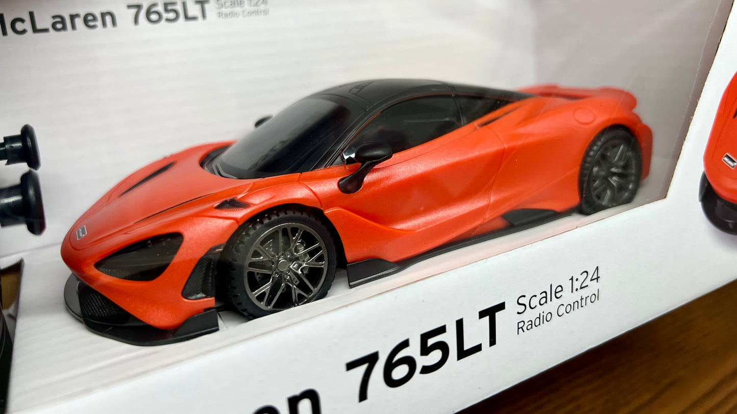 CMJ 1:24 Scale Radio Control McLaren 765LT Super Car Orange