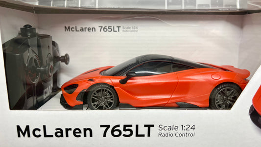 CMJ 1:24 Scale Radio Control McLaren 765LT Super Car Orange