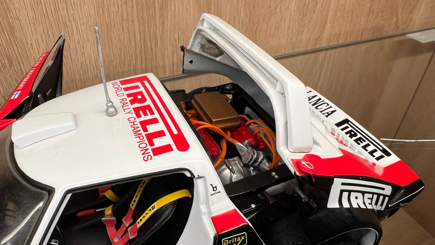 Rare Sun Star 1/18 Die-Cast Lancia Stratos HF Winner Rally Sanremo 1978 Alen Kivimaki w/ Full Openings & Detailed Engine & Interiors