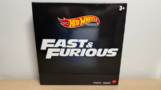 Hot Wheels Premium Fast & Furious 8 Chevy Corvette Impala Ford Mustang 5 Car Box Set MINT!