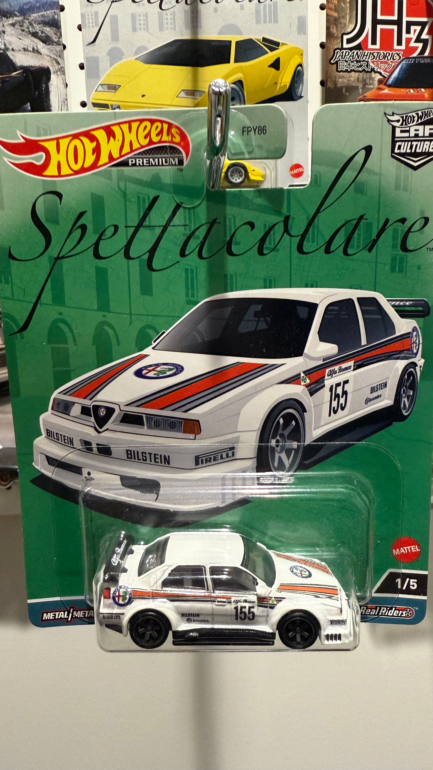 How Wheels 1/64 Premium 2023 Spettacalare Full Set of 5 Lamborghini Alfa Romeo Rare Sold Out Set!