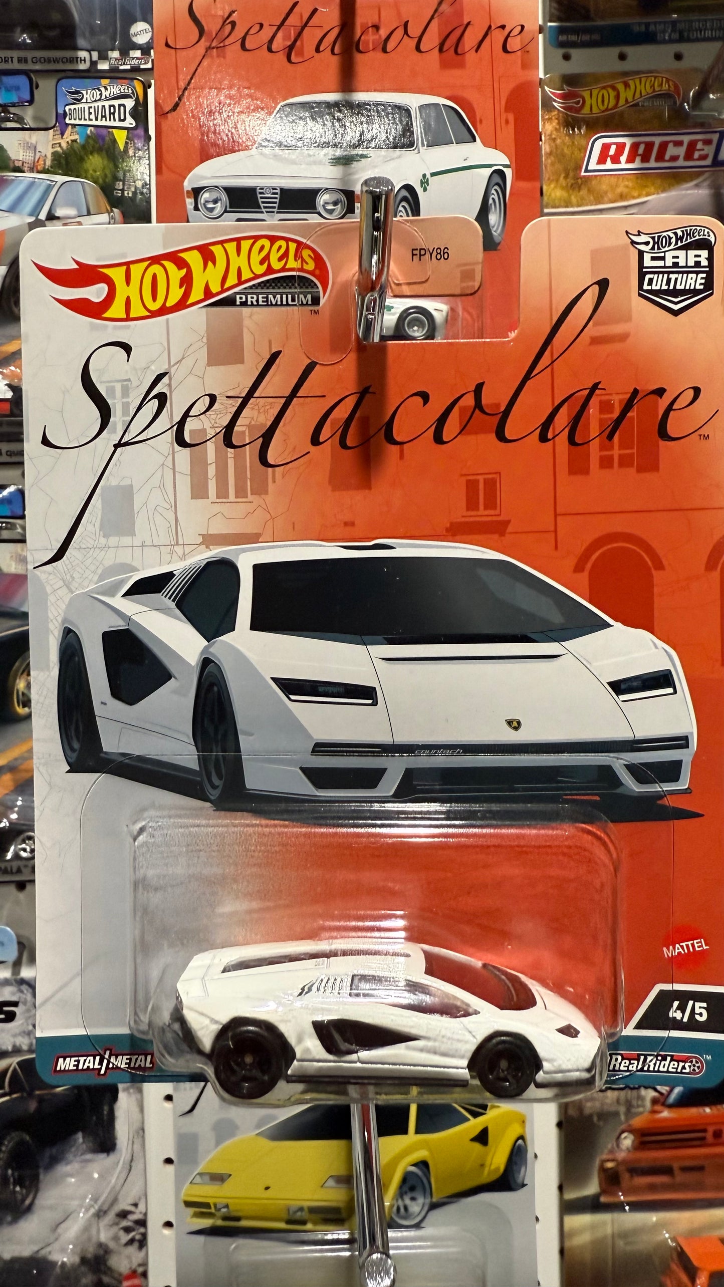 How Wheels 1/64 Premium 2023 Spettacalare Full Set of 5 Lamborghini Alfa Romeo Rare Sold Out Set!