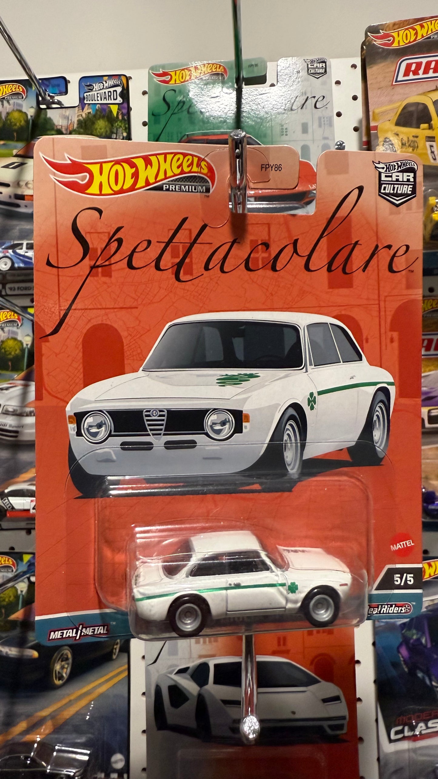 How Wheels 1/64 Premium 2023 Spettacalare Full Set of 5 Lamborghini Alfa Romeo Rare Sold Out Set!