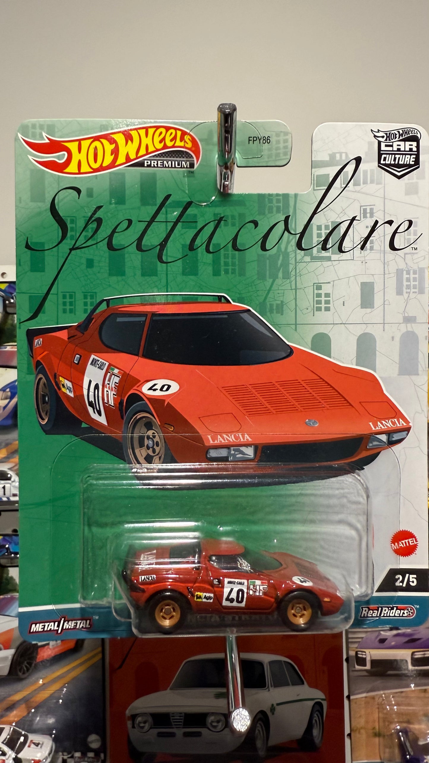 How Wheels 1/64 Premium 2023 Spettacalare Full Set of 5 Lamborghini Alfa Romeo Rare Sold Out Set!