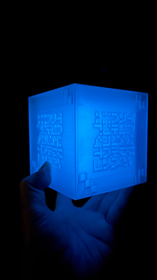 Minecraft Movie Earth Crystal & Orb of Dominance Cosplay Replica Glow in The Dark!