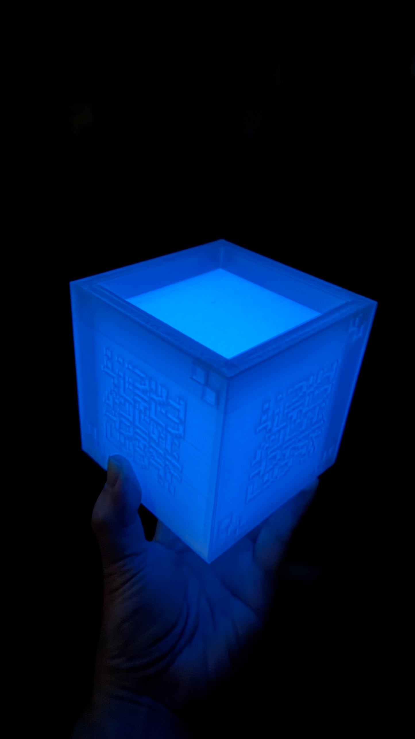 Minecraft Movie Earth Crystal & Orb of Dominance Cosplay Replica Glow in The Dark!