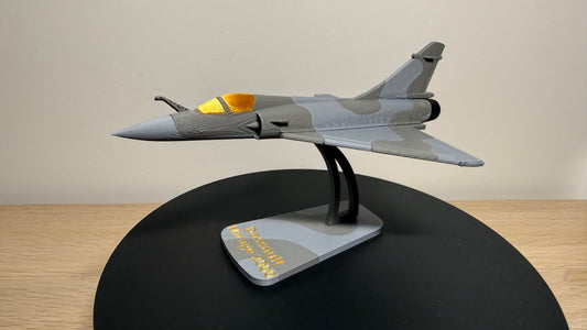 1/100 Dassault Mirage 2000 Fighter Jet Full Colour Snap Model Kit