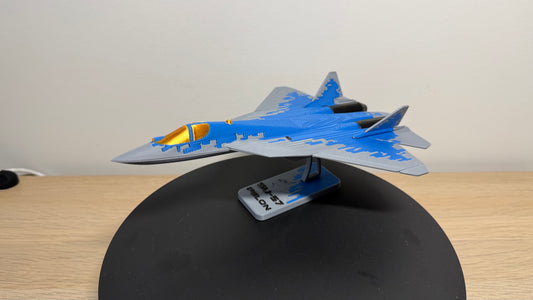 1/100 Scale Sukhoi Su-57 Multirole Heavy Combat Fighter Colour Snap Plane Kit