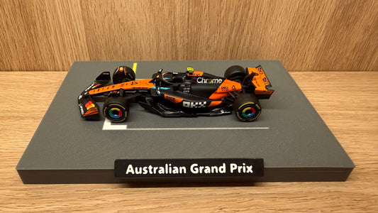 1/43 DieCast McLaren F1 #4 Lando Norris 2025 Australian Grand Prix Starting Grid