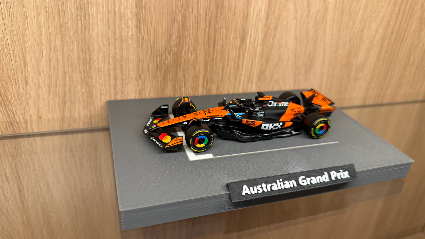 1/43 McLaren F1 #81 Oscar Piastri 2025 Australian Grand Prix Starting Grid Special Edition