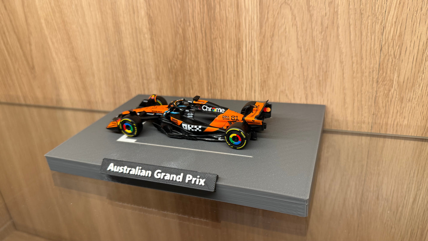1/43 McLaren F1 #81 Oscar Piastri 2025 Australian Grand Prix Starting Grid Special Edition