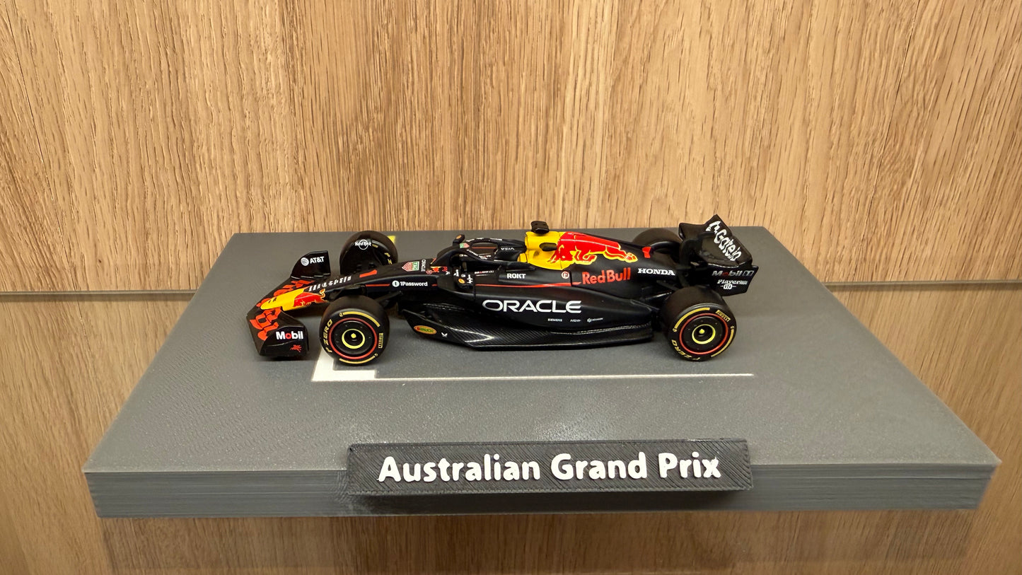 1/43 Red Bull F1 #1 Max Verstappen 2025 Australian Grand Prix Starting Grid Special Edition