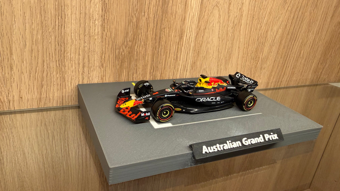 1/43 Red Bull F1 #1 Max Verstappen 2025 Australian Grand Prix Starting Grid Special Edition