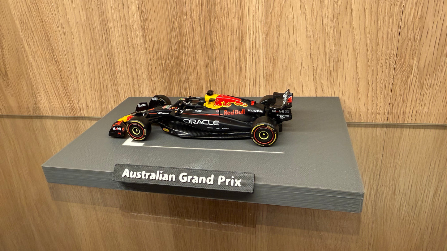 1/43 Red Bull F1 #1 Max Verstappen 2025 Australian Grand Prix Starting Grid Special Edition