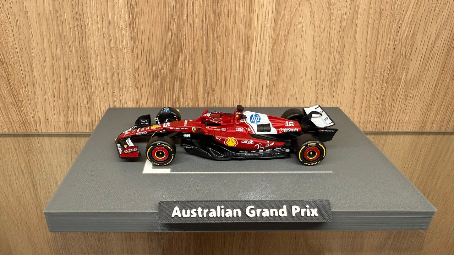 1/43 Ferrari F1 #16 Charles Leclerc 2025 Australian Grand Prix Starting Grid Special Edition