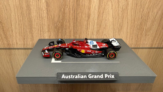 1/43 Ferrari F1 #16 Charles Leclerc 2025 Australian Grand Prix Starting Grid Special Edition