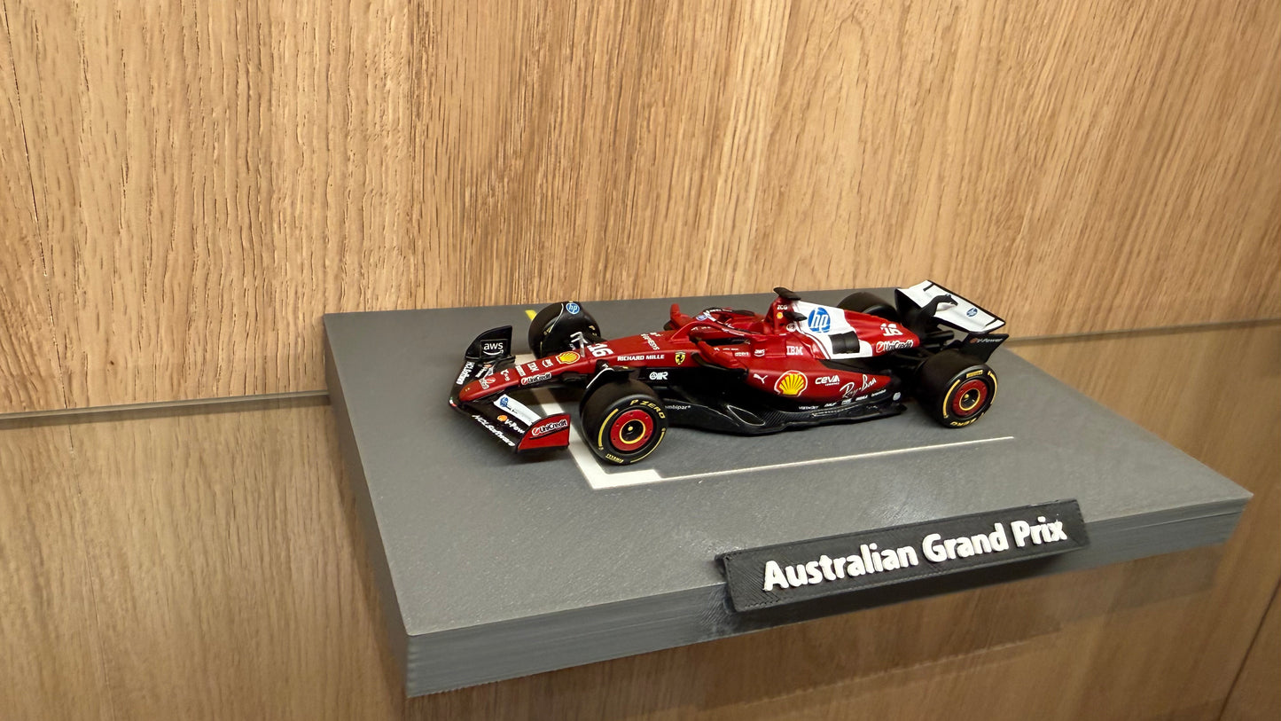 1/43 Ferrari F1 #16 Charles Leclerc 2025 Australian Grand Prix Starting Grid Special Edition