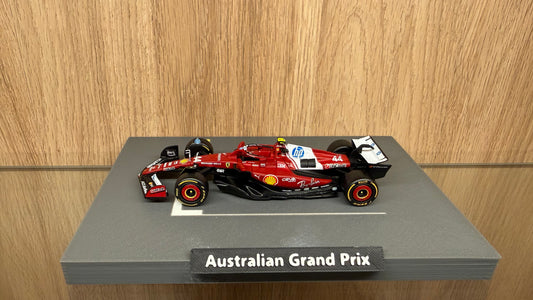 1/43 Ferrari F1 #44 Lewis Hamilton 2025 Australian Grand Prix Starting Grid Special Edition