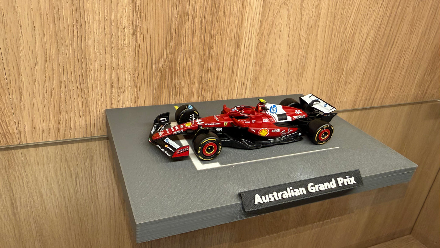 1/43 Ferrari F1 #44 Lewis Hamilton 2025 Australian Grand Prix Starting Grid Special Edition