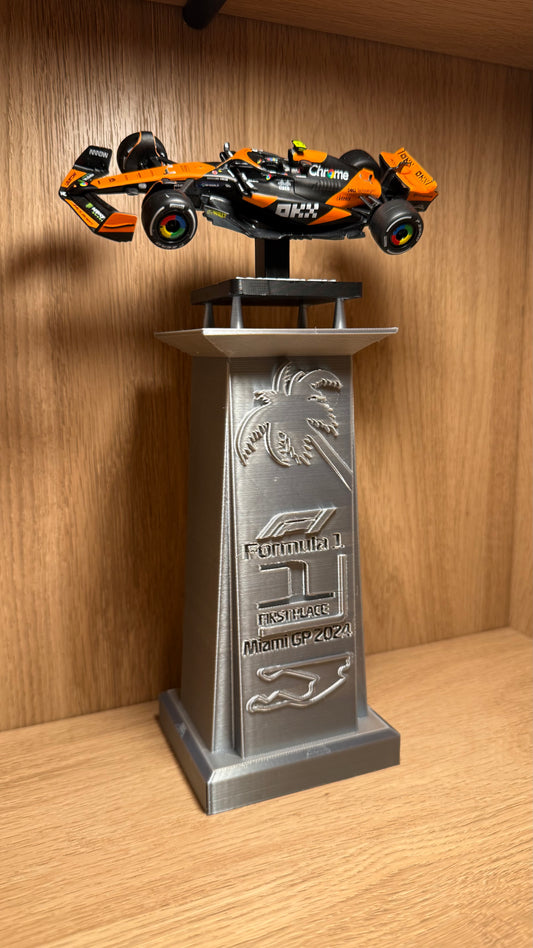 1/43 Die-Cast McLaren F1 #4 Lando Norris 2024 Miami Grand Prix First Ever Win Special Edition