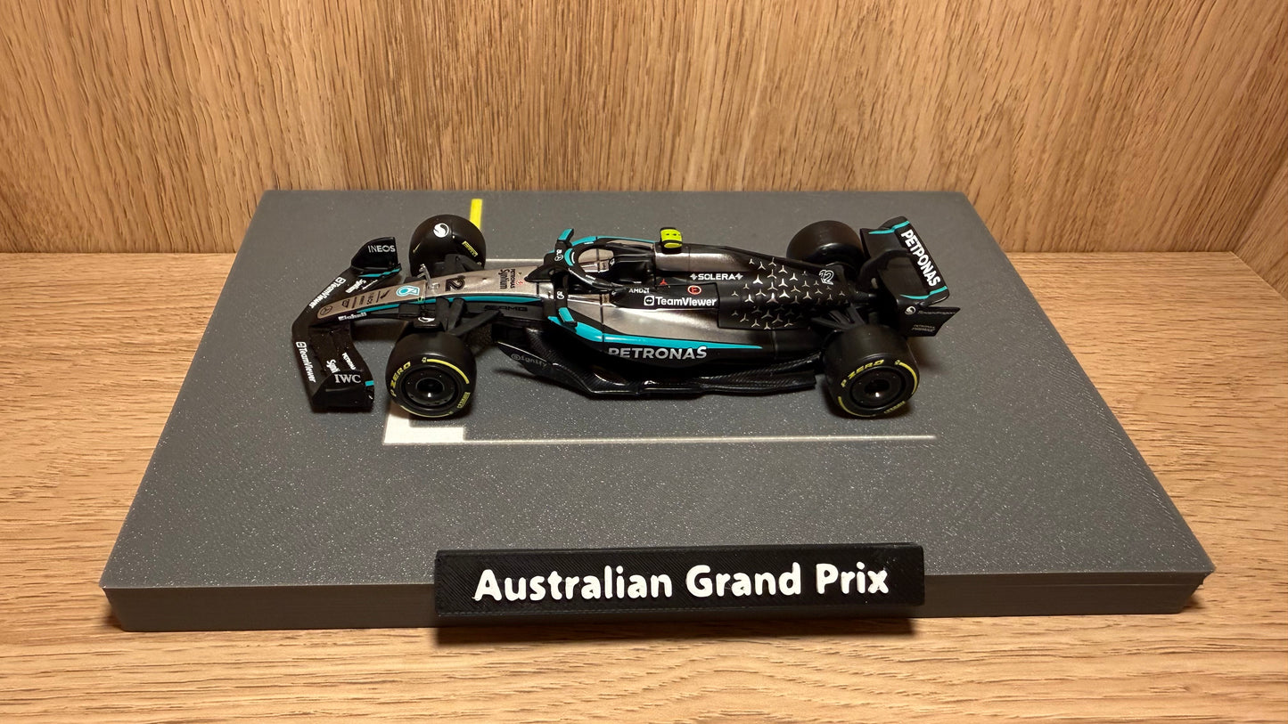 1/43 AMG Petronas F1 #12 Kimi Antonelli 2025 Australian Grand Prix Starting Grid Special Edition