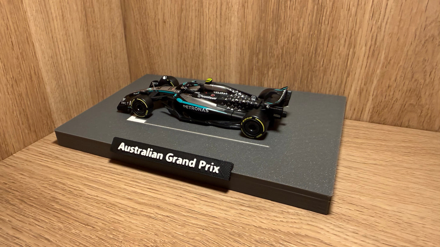 1/43 AMG Petronas F1 #12 Kimi Antonelli 2025 Australian Grand Prix Starting Grid Special Edition