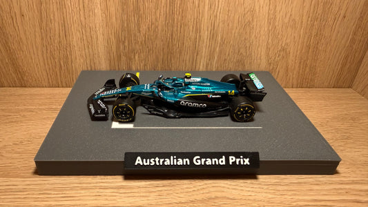 1/43 ASTON MARTIN F1 14 Fernando Alonso 2025 Australian Grand Prix Starting Grid Special Edition