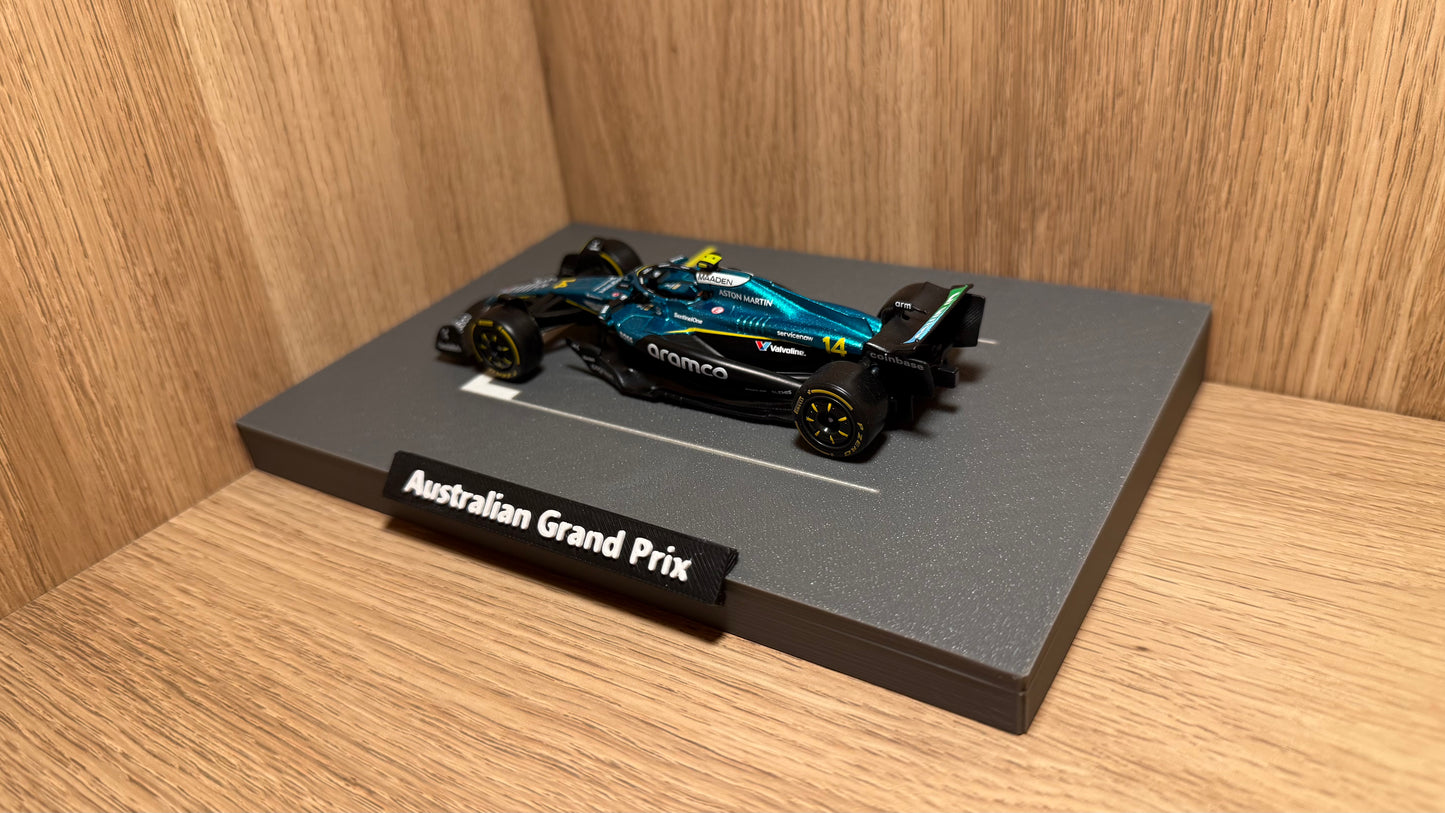 1/43 ASTON MARTIN F1 14 Fernando Alonso 2025 Australian Grand Prix Starting Grid Special Edition