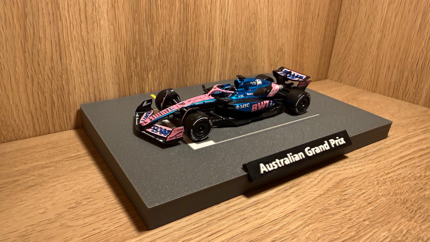 1/43 Alpine F1 Team #10 Pierre Gasly 2025 Australian Grand Prix Starting Grid Special Edition