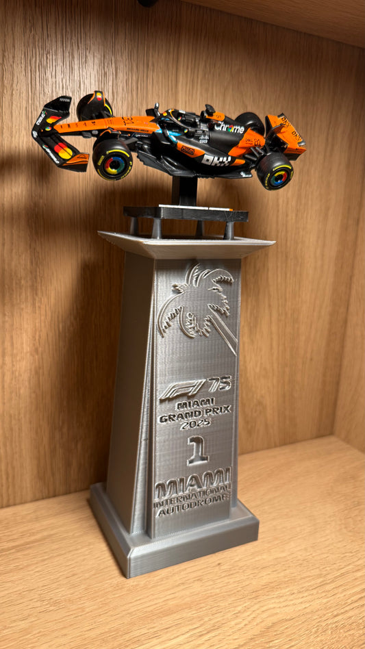 1/43 Die-Cast McLaren F1 #81 Oscar Piastri Winner 2025 Miami Grand Prix Special Edition