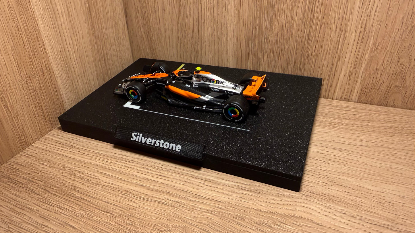 1/43 McLaren F1 #4 Lando Norris British Grand Prix Starting Grid Silverstone Special Edition