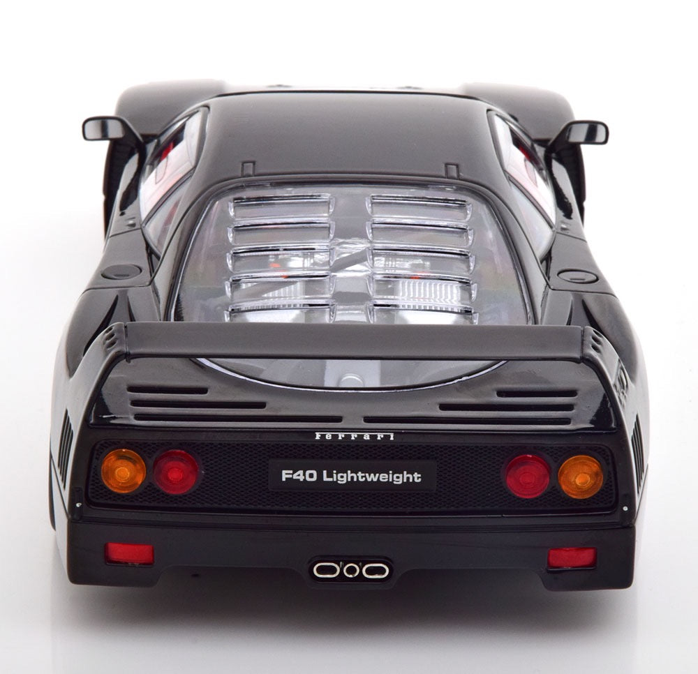 1/18 KK-SCALE FERRARI - F40 LIGHT WEIGHT 1990 - BLACK Limited Edition