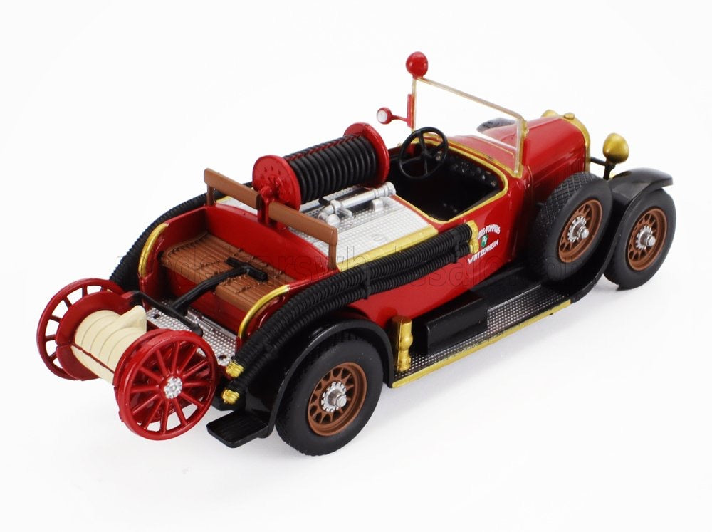 HACHETTE Collection - 1/43 - DELAHAYE - TYPE 92 SPIDER SDIS DE WINTZENHEIM FIRE ENGINE 1926 - RED BLACK