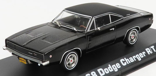 GREENLIGHT - 1/43 - DODGE - CHARGER R/T COUPE 1968 - JOHN WICK MOVIE 2014 - BLACK