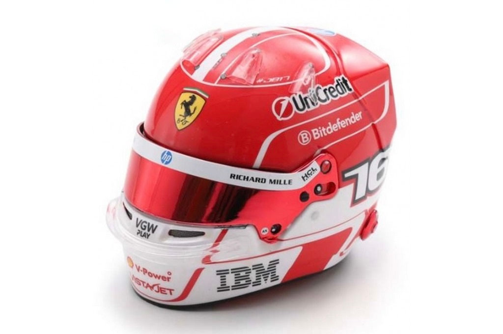1/5 SPARK-MODEL BELL HELMET F1 CHARLES LECLERC TEAM FERRARI HP N 16 SEASON 2025