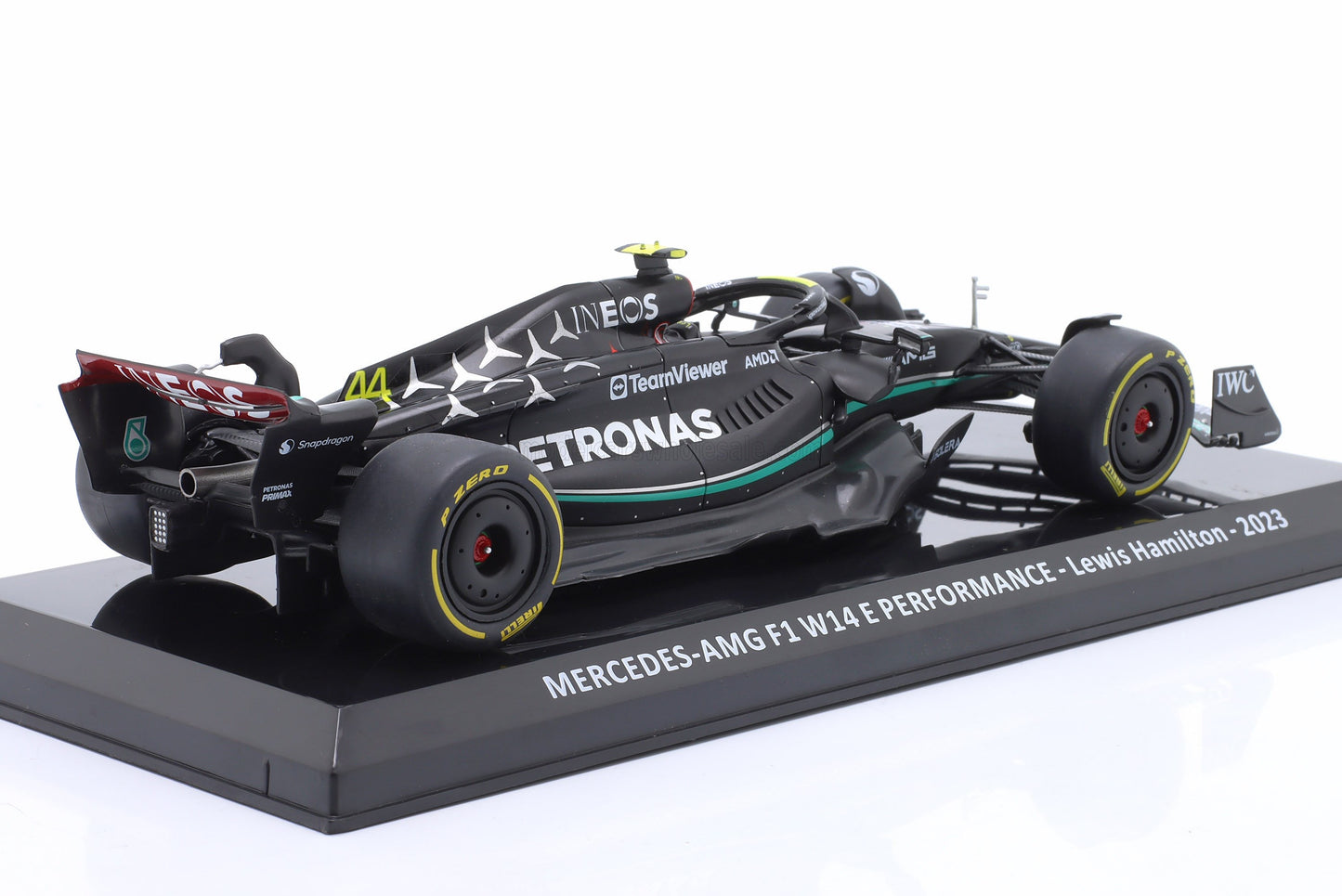 1/24 Die-Cast Hatchette Collection MERCEDES GP - F1 W14 TEAM MERCEDES-AMG PETRONAS FORMULA ONE N 44 SEASON 2023 LEWIS HAMILTON