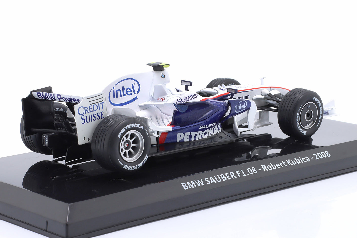 1/24 Die-Cast Hatchette Collection BMW - F1 F1.08 N 4 SEASON 2008 ROBERT KUBICA - BLISTER BOX
