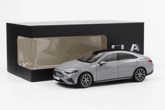 1/18 NZG MERCEDES BENZ - CLA-CLASS (C174) BEV 2025 - ALPINE GREY - DEALER EDITION (Copy)