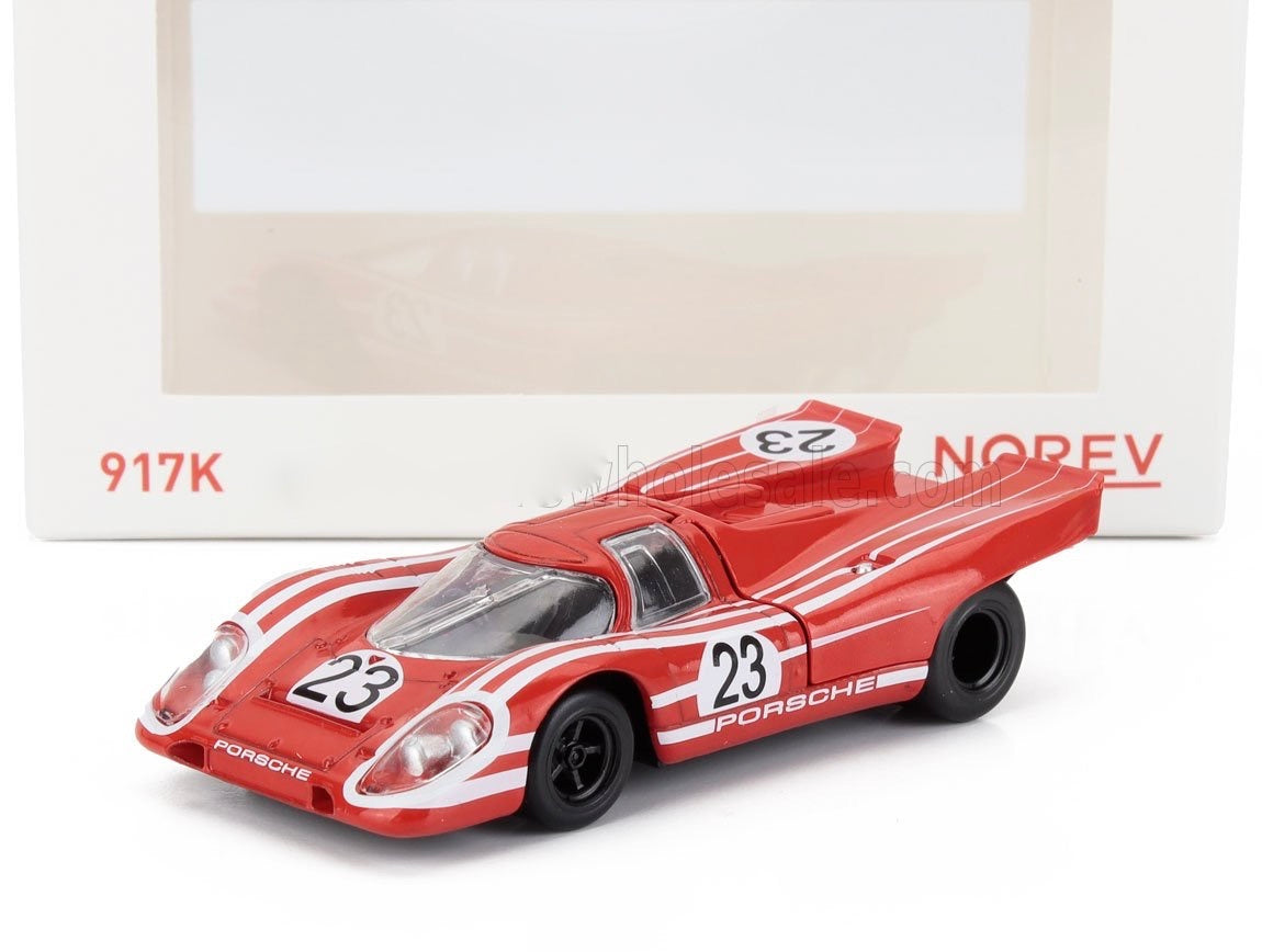 1/43 NOREV DIE-CAST Metal PORSCHE - 917K 4.9L TEAM SALZBURG N 23 WINNER 24h LE MANS 1970 HANS HERRMANN - RICHARD ATTWOOD