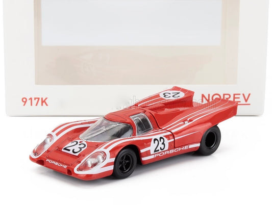 1/43 NOREV DIE-CAST Metal PORSCHE - 917K 4.9L TEAM SALZBURG N 23 WINNER 24h LE MANS 1970 HANS HERRMANN - RICHARD ATTWOOD