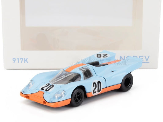 1/43 NOREV DIE-CAST Metal PORSCHE - 917K 4.5L TEAM JOHN WYER AUTOMOTIVE ENGINEERING LTD GULF N 20 24h LE MANS 1970 JO SIFFERT - BRIAN REDMANN