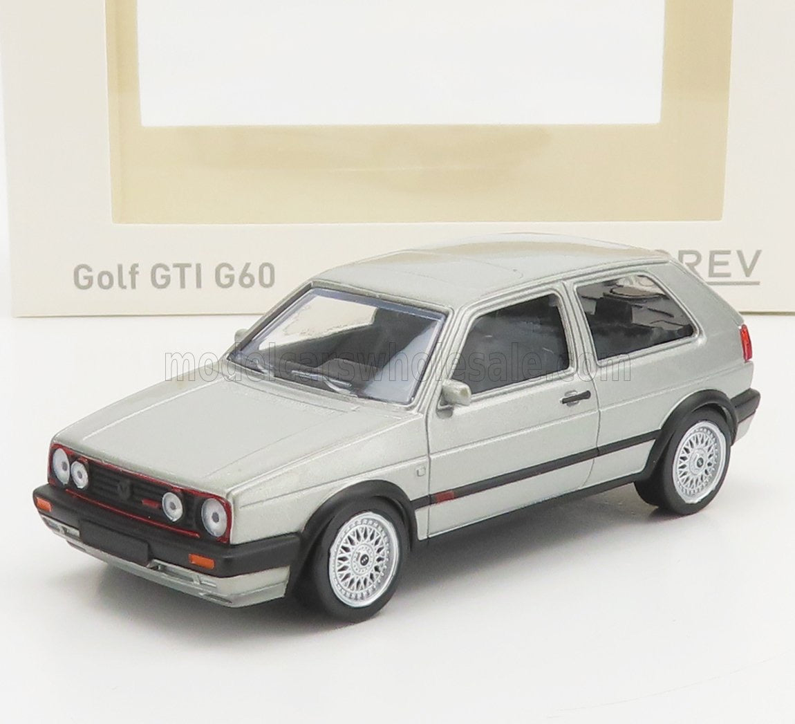1/43 NOREV DIE-CAST Metal VOLKSWAGEN - GOLF GTi G60 1990 - SILVER