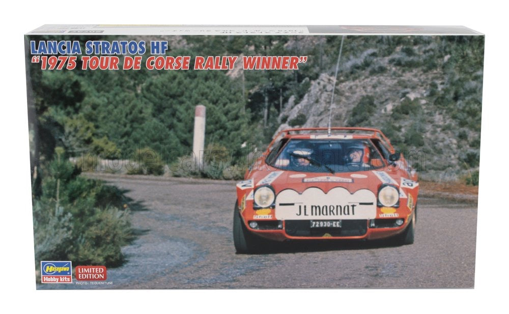 1/24 HASEGAWA LANCIA - STRATOS HF N 6 WINNER RALLY TOUR DE CORSE 1975 BERNARD DARNICHE - ALAIN MAHE