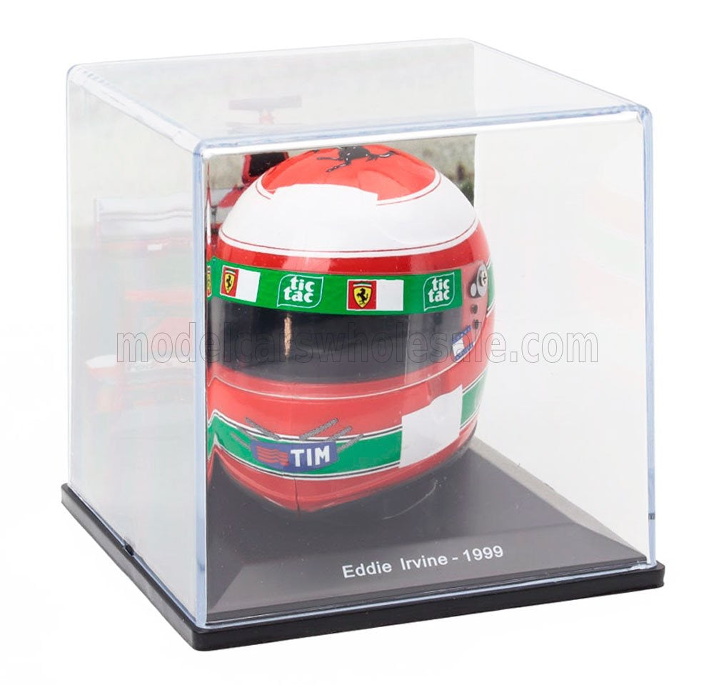 1/5 SPARK EDITION HELMET - F1 CASCO HELMET EDDIE IRVINE F399 TEAM FERRARI SEASON 1999